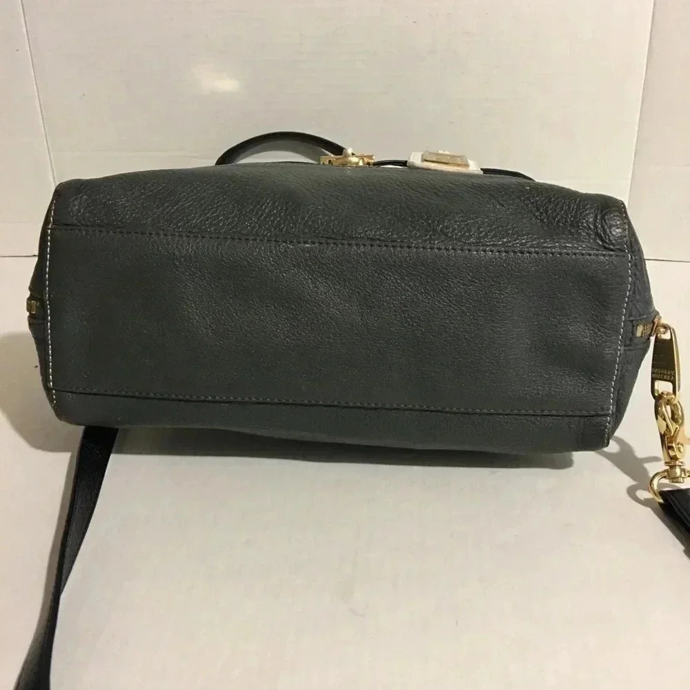 Badgley mischka leather crossbody handbag - Picture 3 of 8